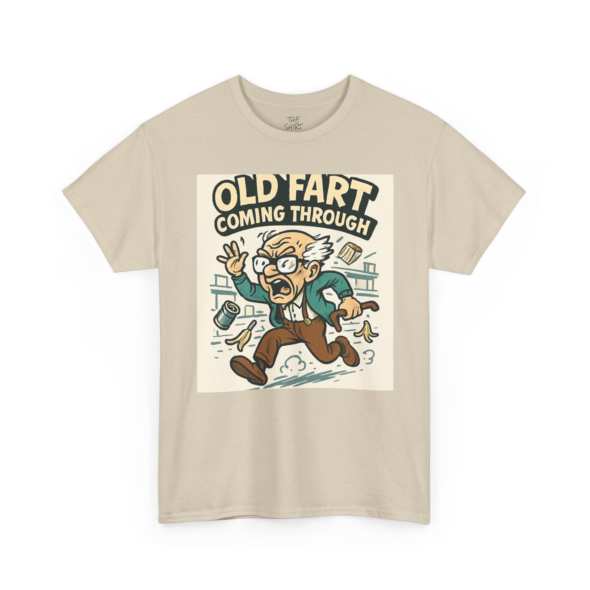 Funny Humor T-Shirt, Gift for Dad, Birthday Tee, Old Fart Graphic, Casual Everyday Wear, Perfect for Holidays