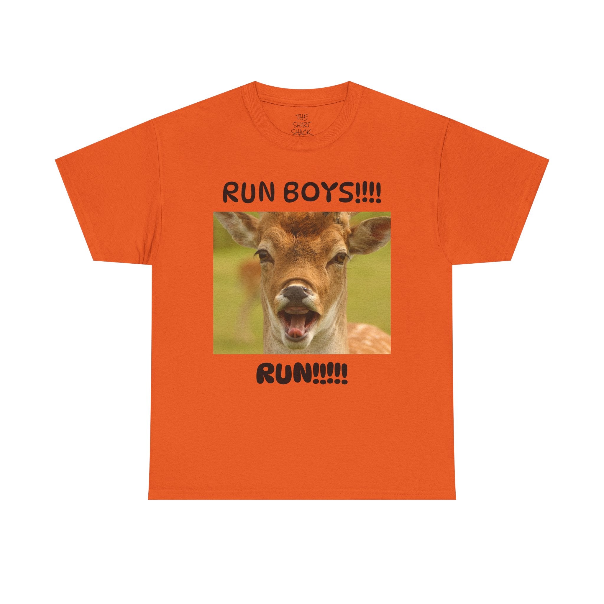 Deer Yelling Funny Tee - THE SHIRT SHACK