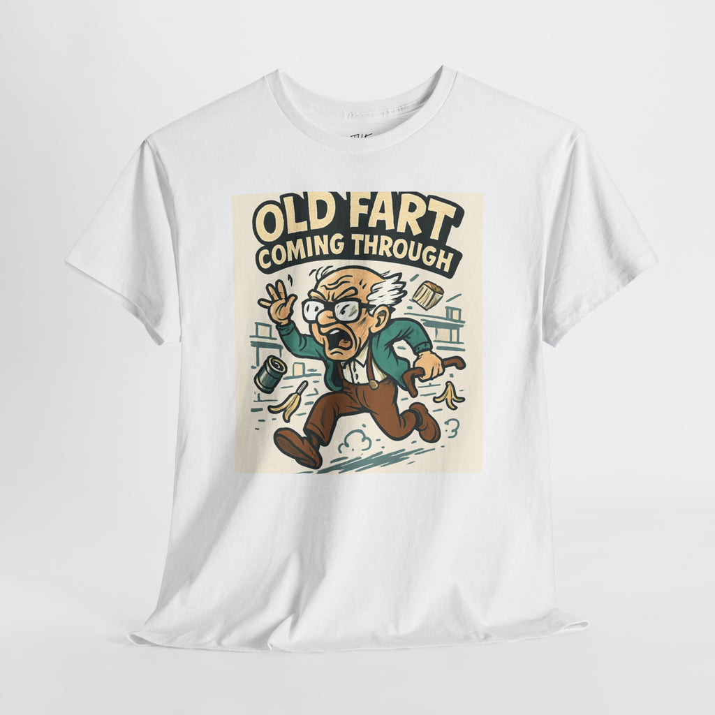 Funny Humor T-Shirt, Gift for Dad, Birthday Tee, Old Fart Graphic, Casual Everyday Wear, Perfect for Holidays - THE SHIRT SHACK