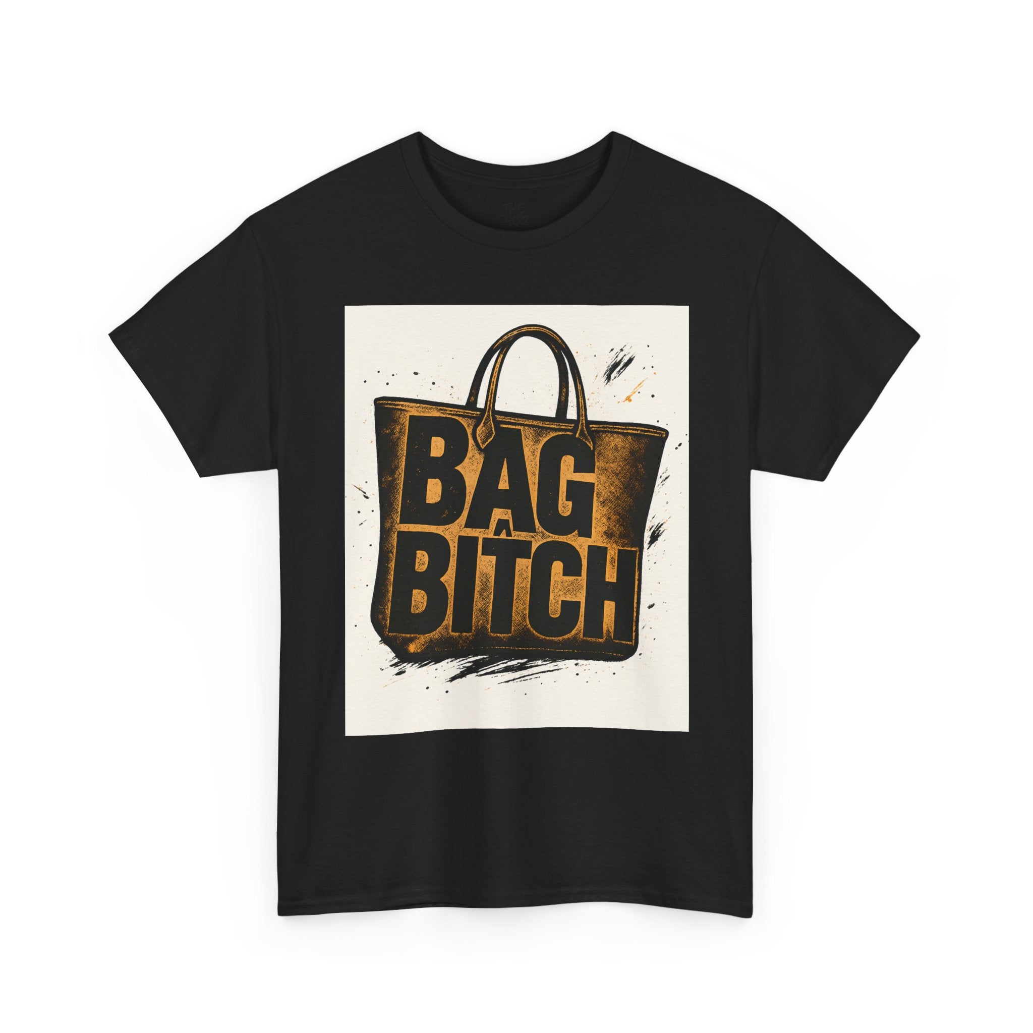 Bag Bitch Unisex Heavy Cotton Tee - Trendy Casual Shirt, Gift for Friends, Fashion Statement Tee, Everyday Wear, Street Style - THE SHIRT SHACK