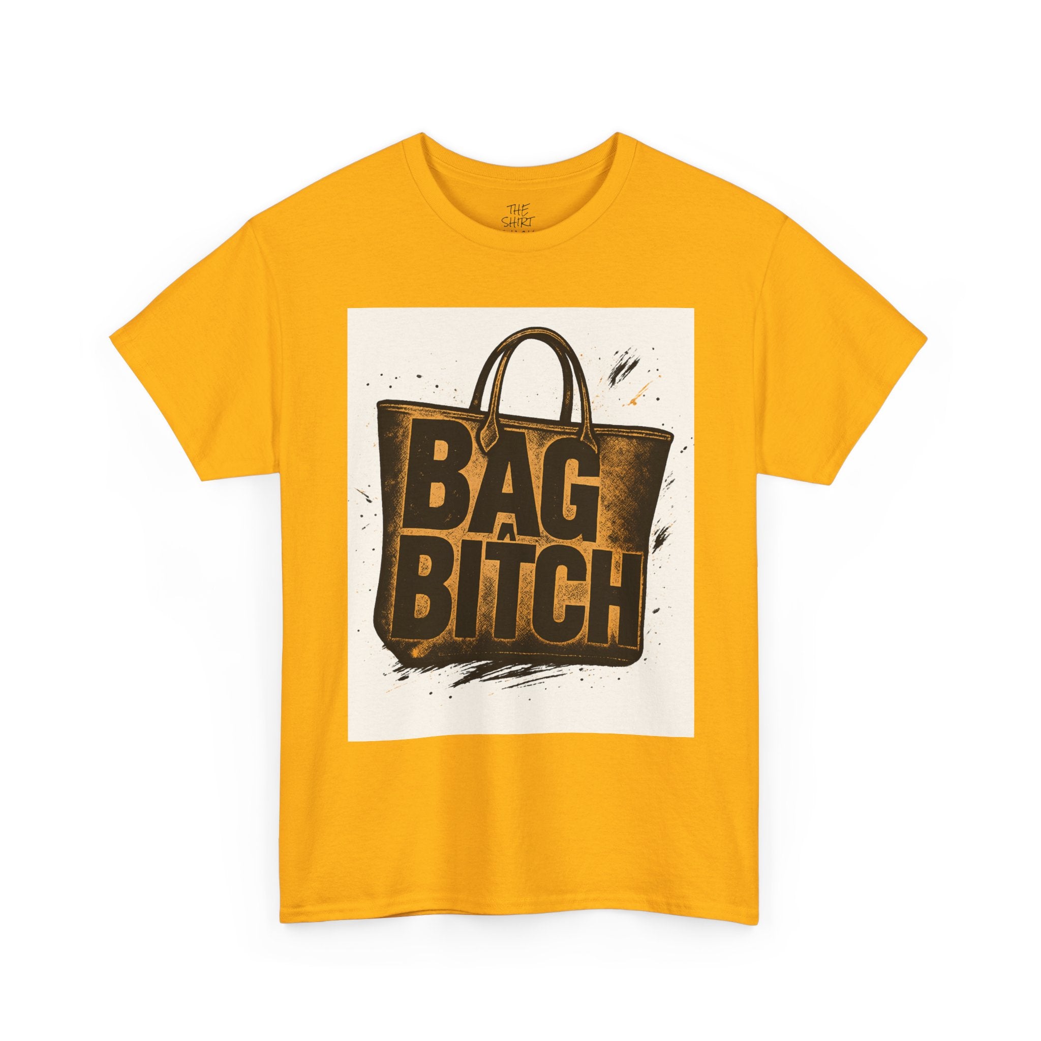 Bag Bitch Unisex Heavy Cotton Tee - Trendy Casual Shirt, Gift for Friends, Fashion Statement Tee, Everyday Wear, Street Style - THE SHIRT SHACK