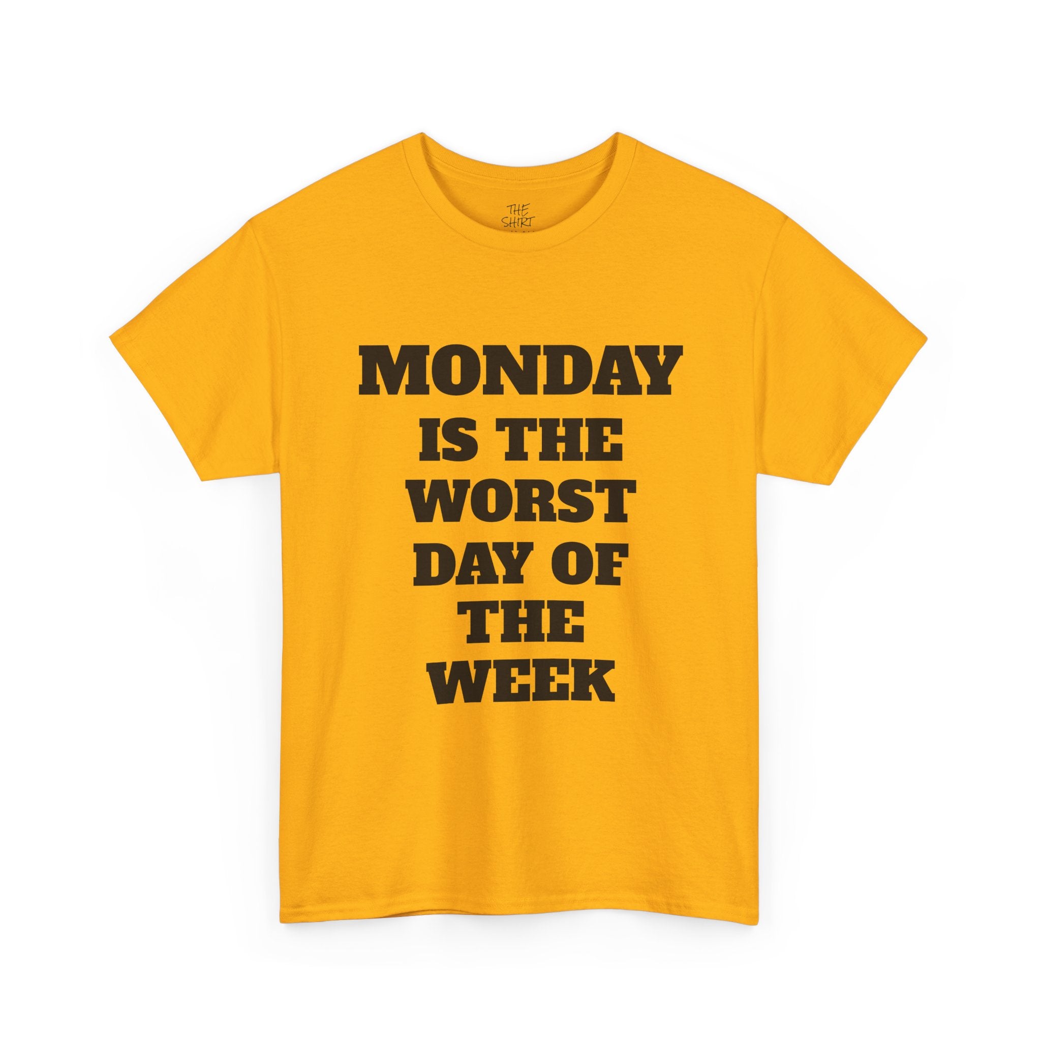 Monday Blues Unisex Cotton Tee, Funny T-Shirt for Adults, Weekend Vibes, Gift for Friends, Casual Wear, Humor Tee - THE SHIRT SHACK