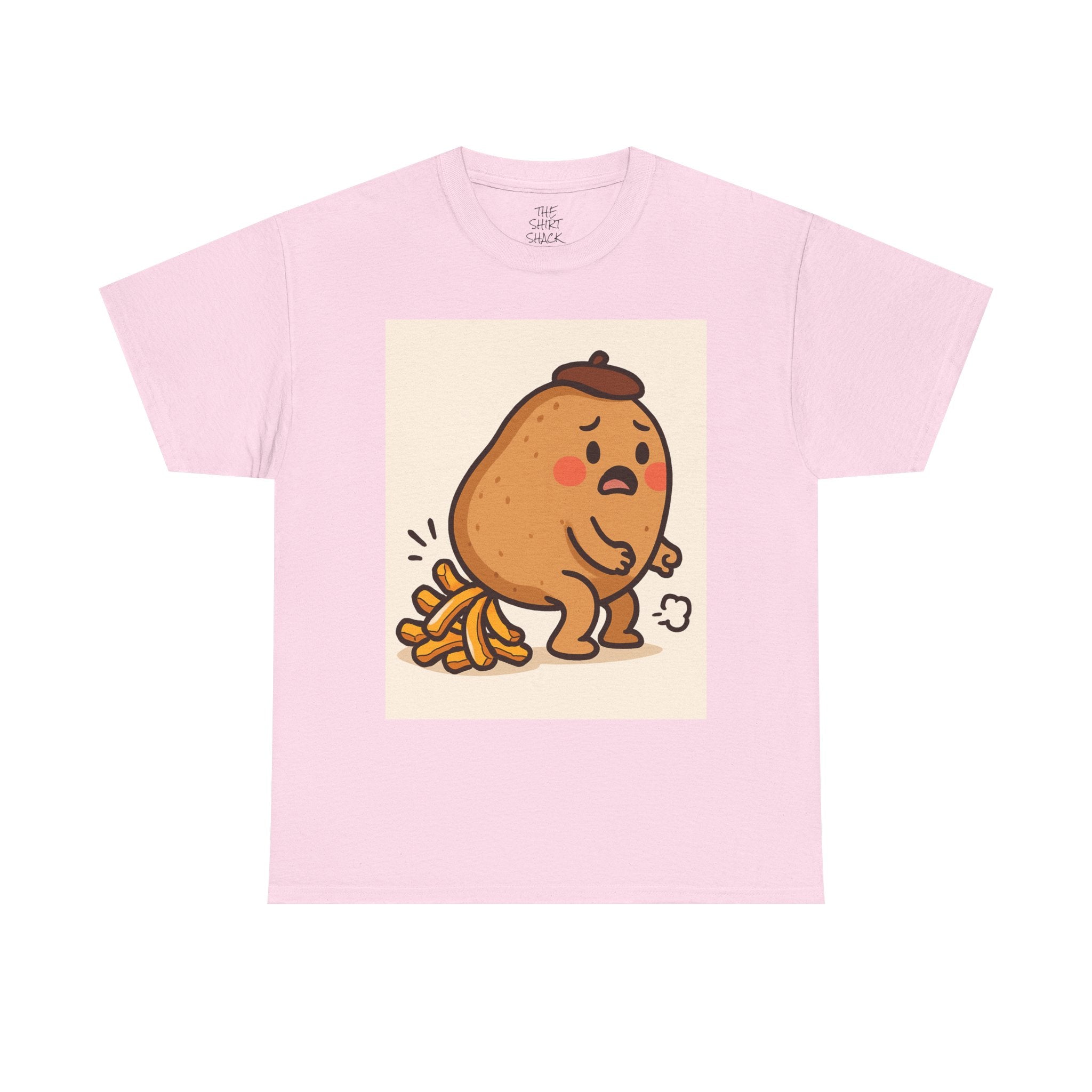 Funny Potato Humor Tee, Unisex Shirt, Quirky Gift, Comedy T-Shirt, Casual Wear, Fun Design