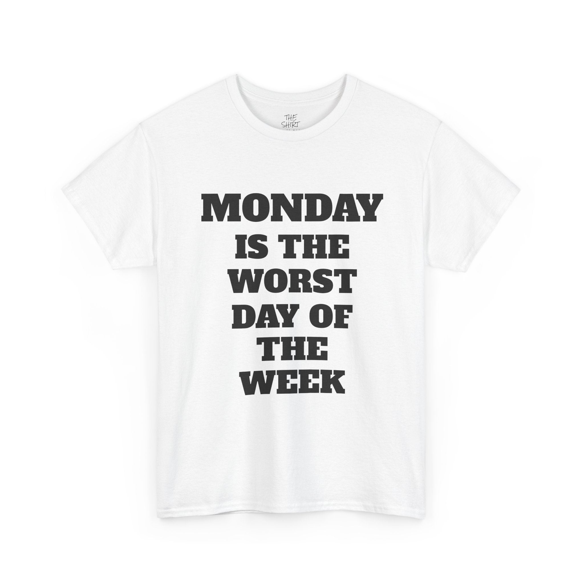 Monday Blues Unisex Cotton Tee, Funny T-Shirt for Adults, Weekend Vibes, Gift for Friends, Casual Wear, Humor Tee - THE SHIRT SHACK