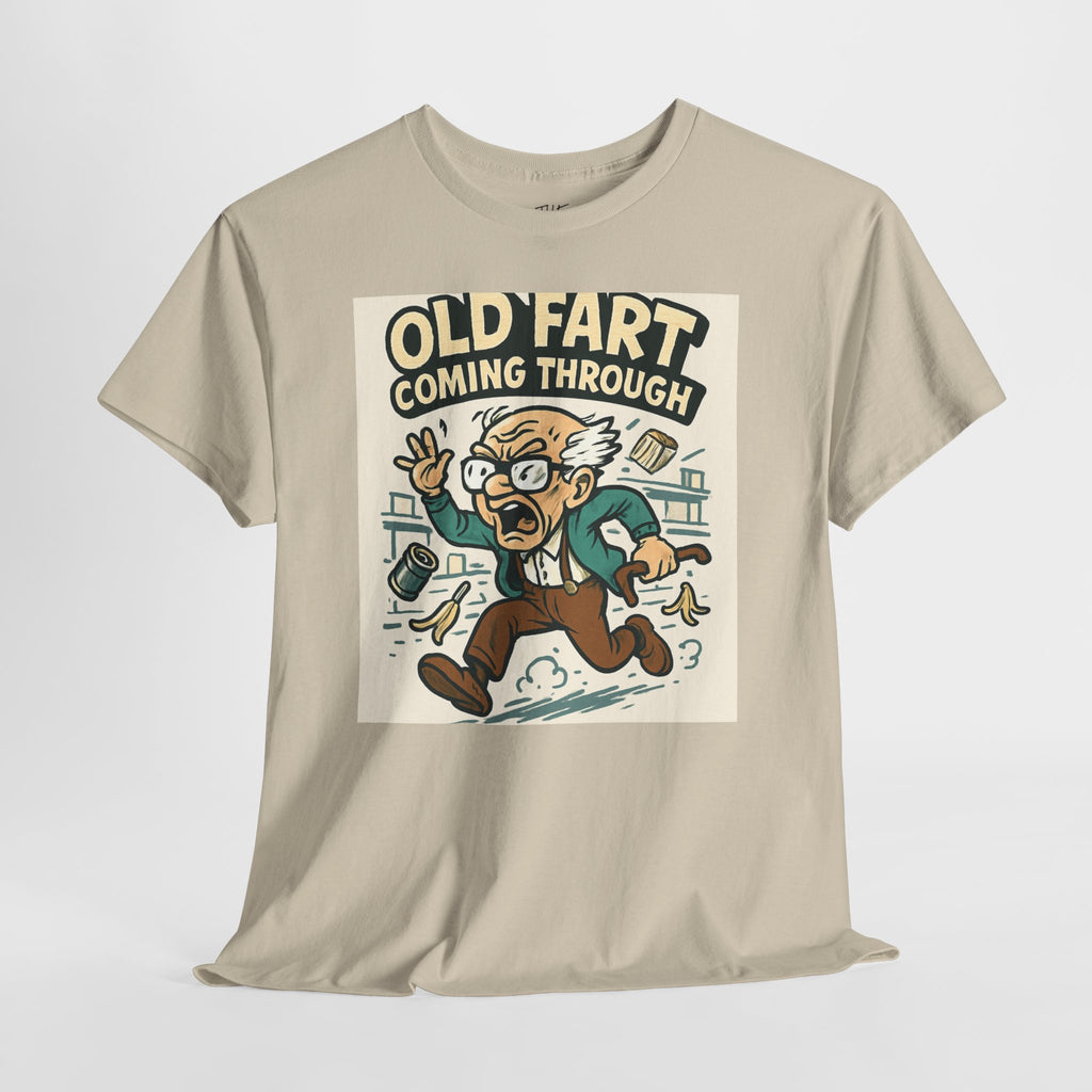 Funny Humor T-Shirt, Gift for Dad, Birthday Tee, Old Fart Graphic, Casual Everyday Wear, Perfect for Holidays