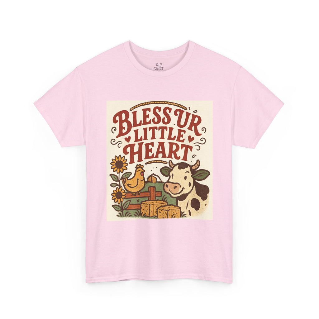 Bless Ur Little Heart T-Shirt, Farmhouse Style Tee, Country Chic Apparel, Gift for Animal Lovers, Perfect for Casual Days