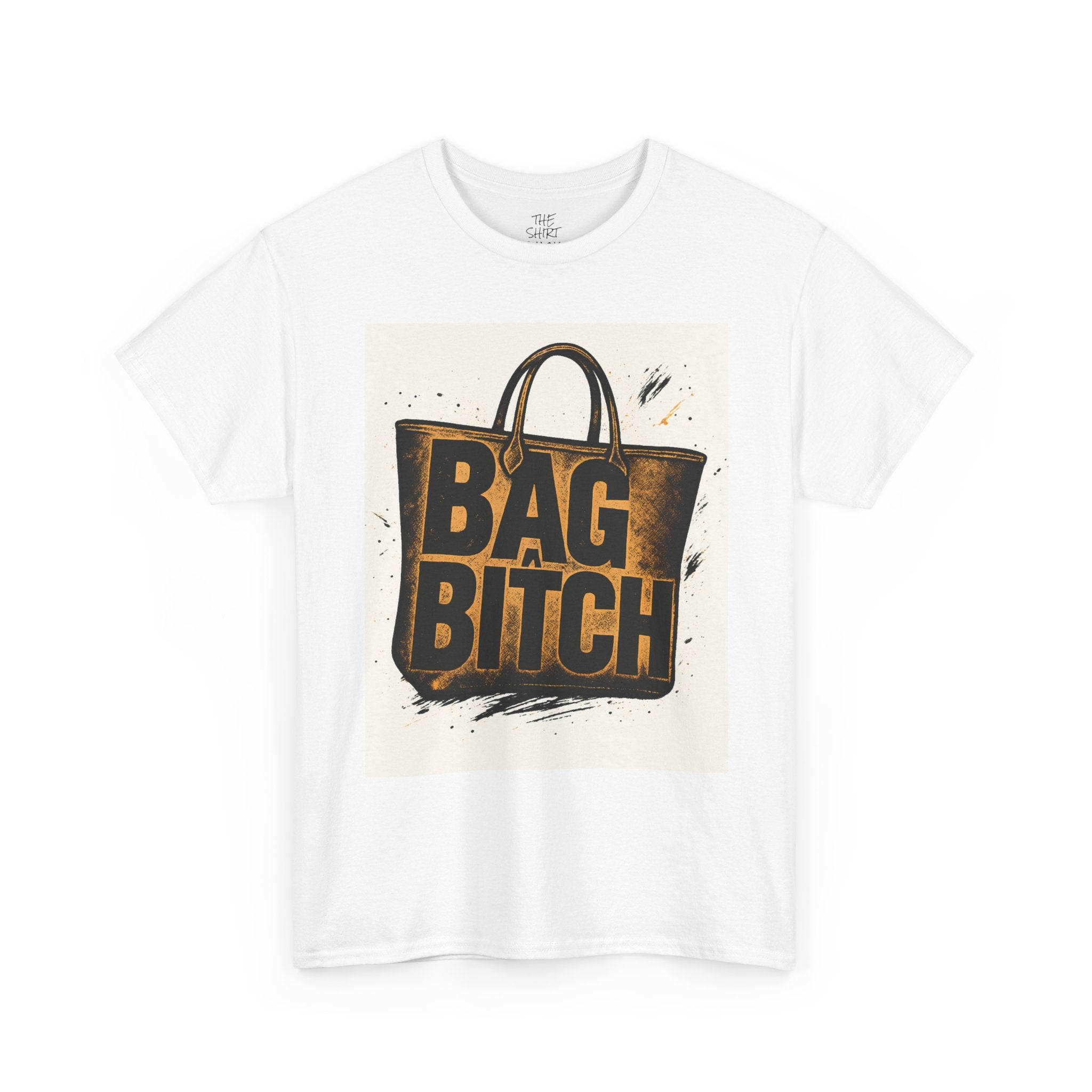 Bag Bitch Unisex Heavy Cotton Tee - Trendy Casual Shirt, Gift for Friends, Fashion Statement Tee, Everyday Wear, Street Style - THE SHIRT SHACK