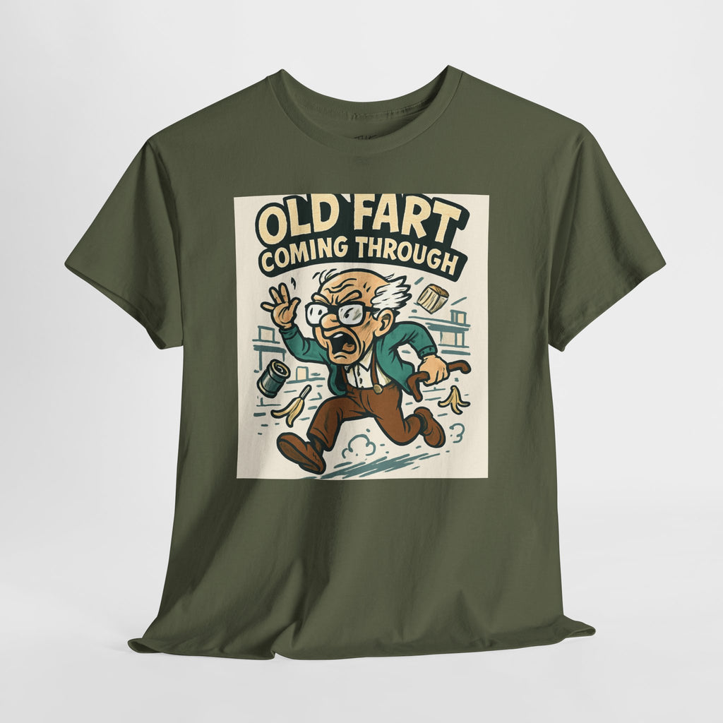 Funny Humor T-Shirt, Gift for Dad, Birthday Tee, Old Fart Graphic, Casual Everyday Wear, Perfect for Holidays - THE SHIRT SHACK