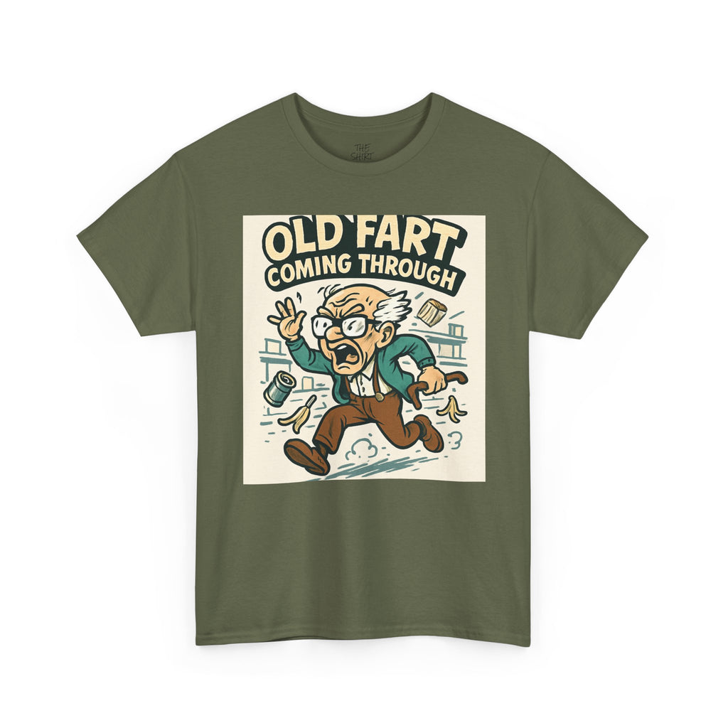 Funny Humor T-Shirt, Gift for Dad, Birthday Tee, Old Fart Graphic, Casual Everyday Wear, Perfect for Holidays - THE SHIRT SHACK