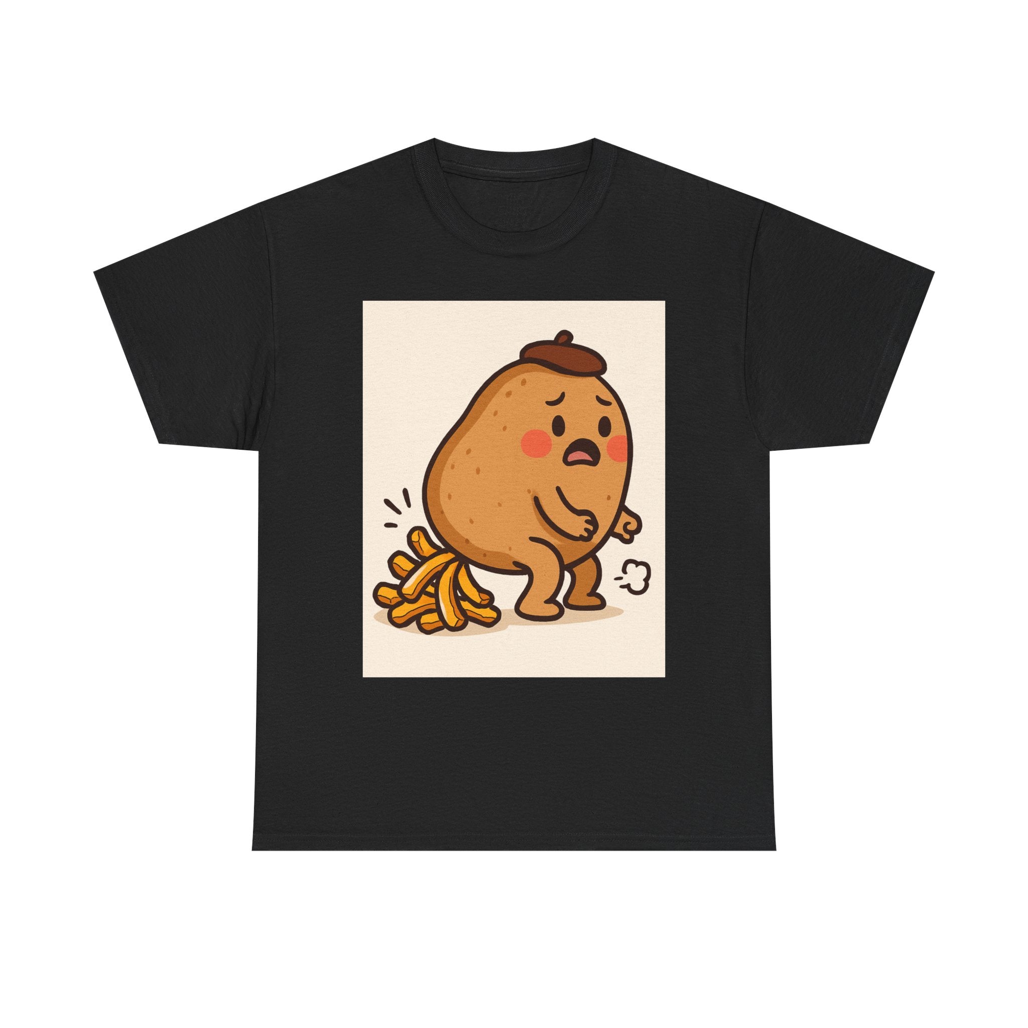 Funny Potato Humor Tee, Unisex Shirt, Quirky Gift, Comedy T-Shirt, Casual Wear, Fun Design