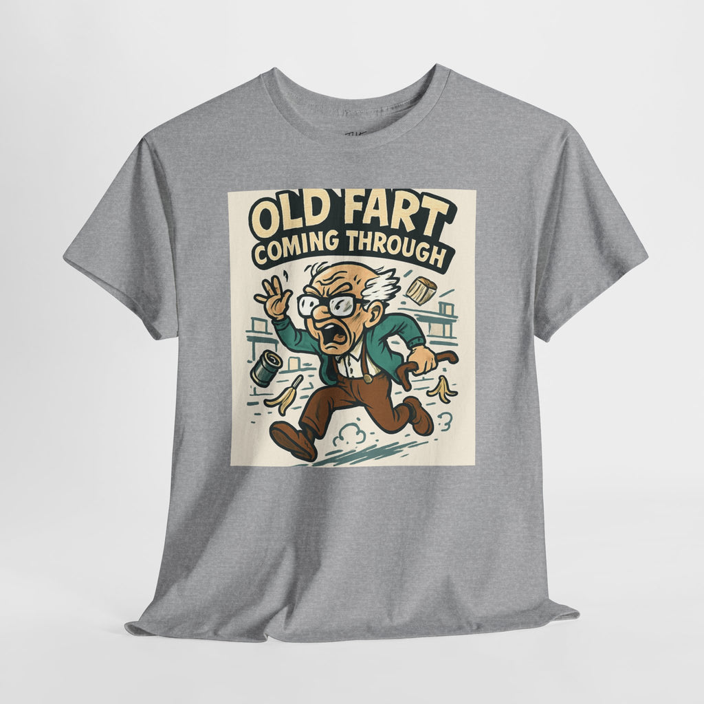 Funny Humor T-Shirt, Gift for Dad, Birthday Tee, Old Fart Graphic, Casual Everyday Wear, Perfect for Holidays - THE SHIRT SHACK