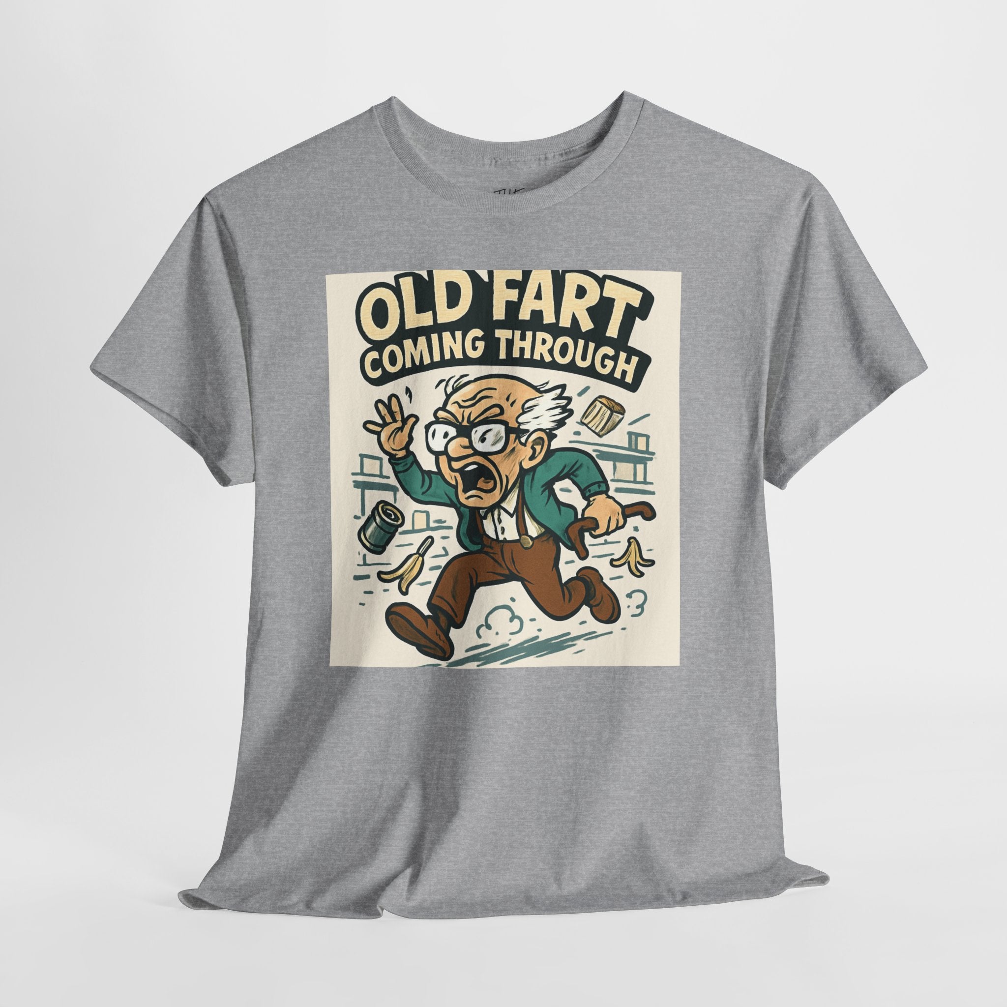 Funny Humor T-Shirt, Gift for Dad, Birthday Tee, Old Fart Graphic, Casual Everyday Wear, Perfect for Holidays - THE SHIRT SHACK