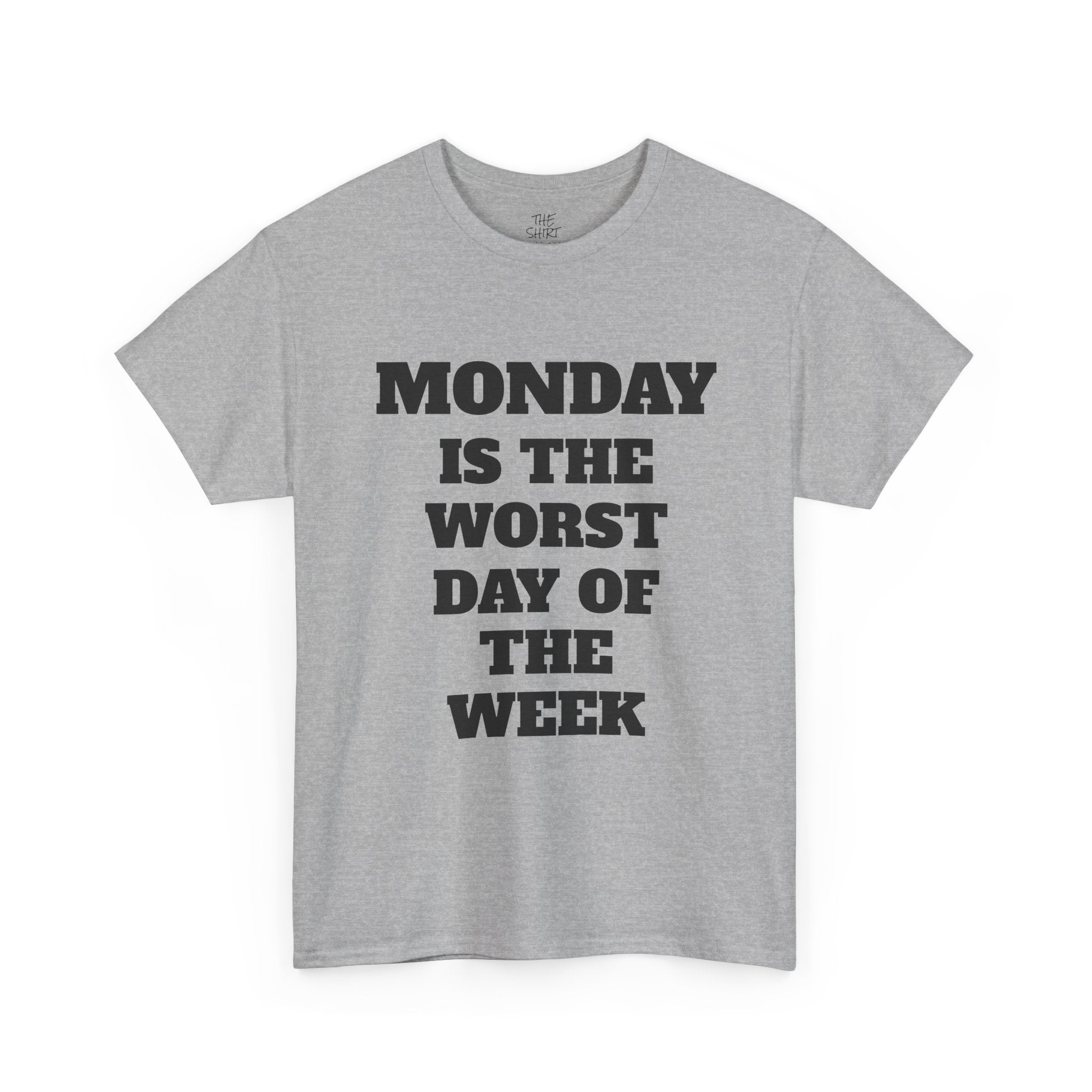 Monday Blues Unisex Cotton Tee, Funny T-Shirt for Adults, Weekend Vibes, Gift for Friends, Casual Wear, Humor Tee - THE SHIRT SHACK