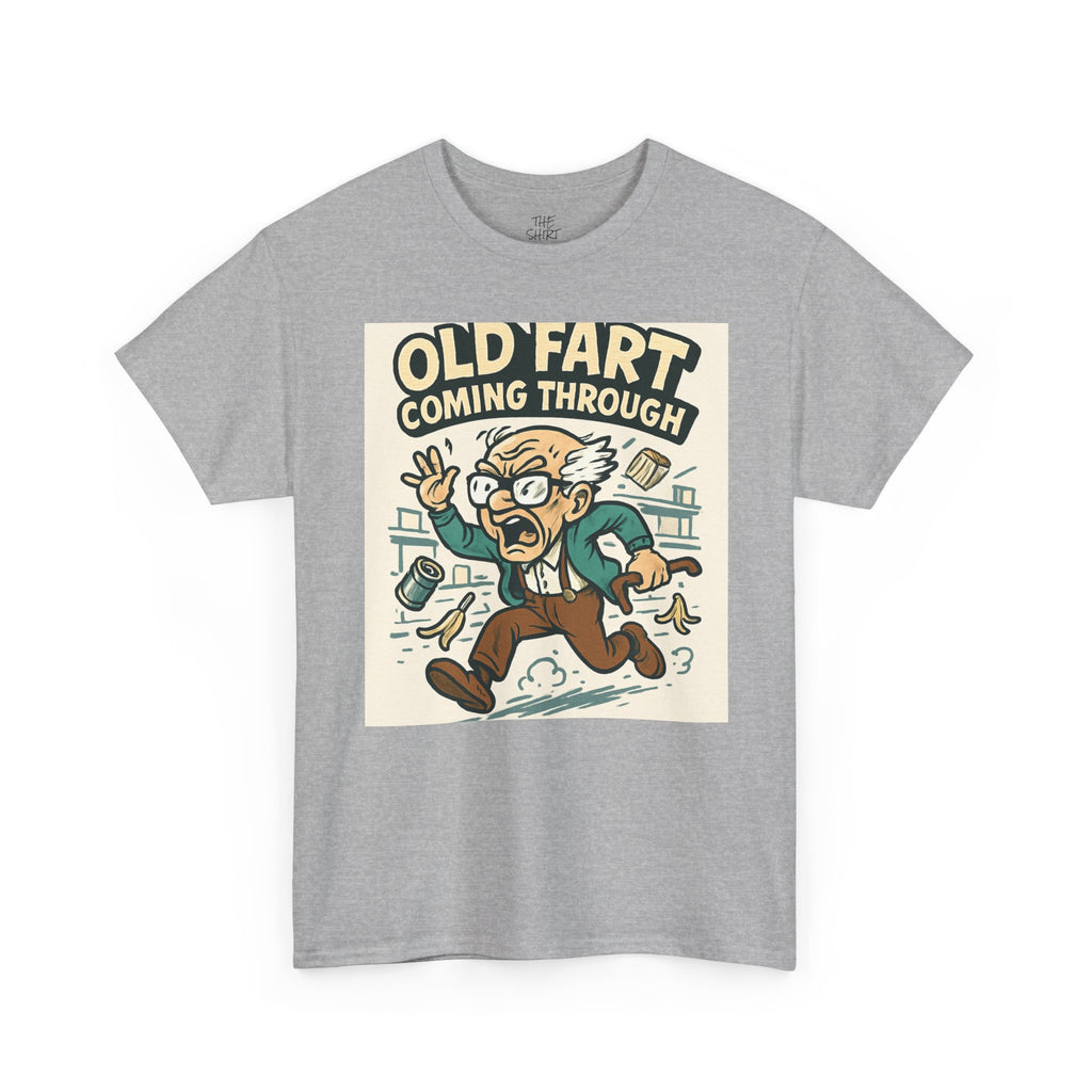 Funny Humor T-Shirt, Gift for Dad, Birthday Tee, Old Fart Graphic, Casual Everyday Wear, Perfect for Holidays - THE SHIRT SHACK