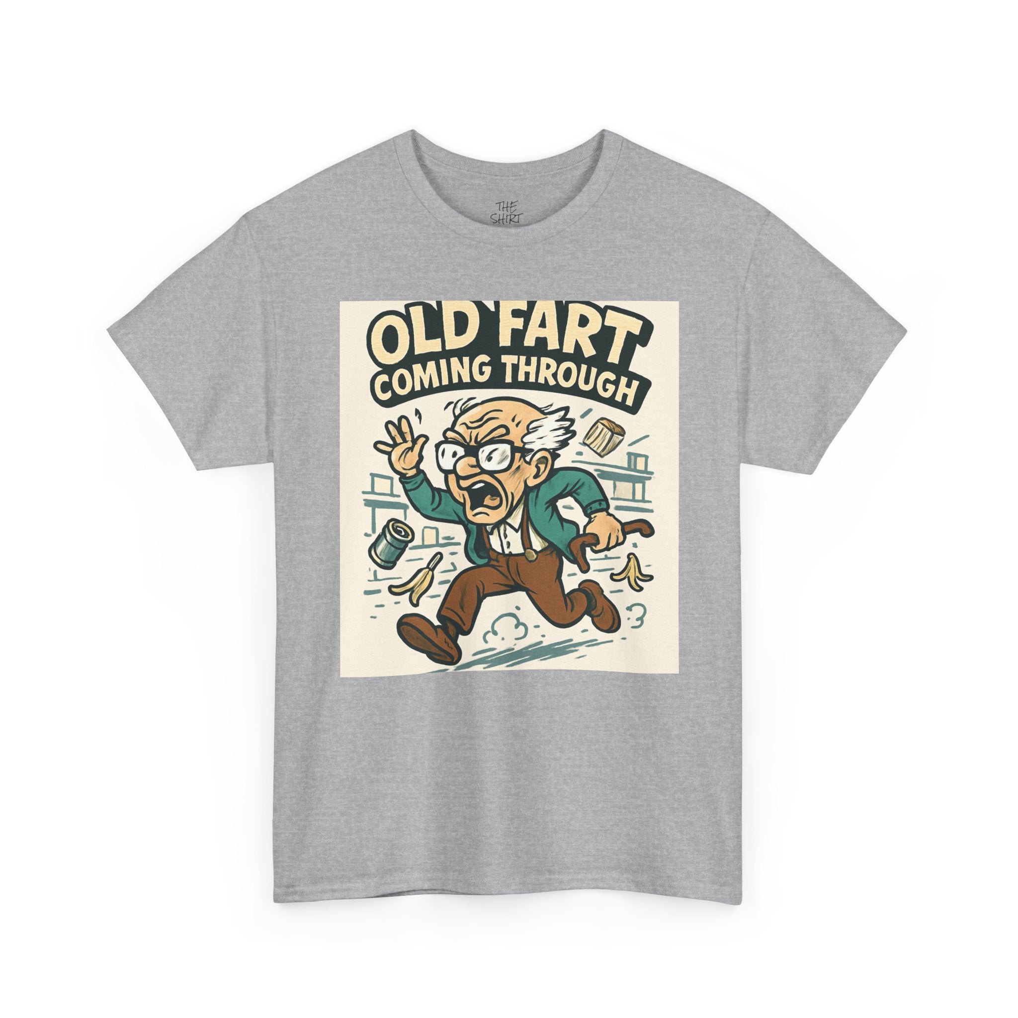 Funny Humor T-Shirt, Gift for Dad, Birthday Tee, Old Fart Graphic, Casual Everyday Wear, Perfect for Holidays - THE SHIRT SHACK