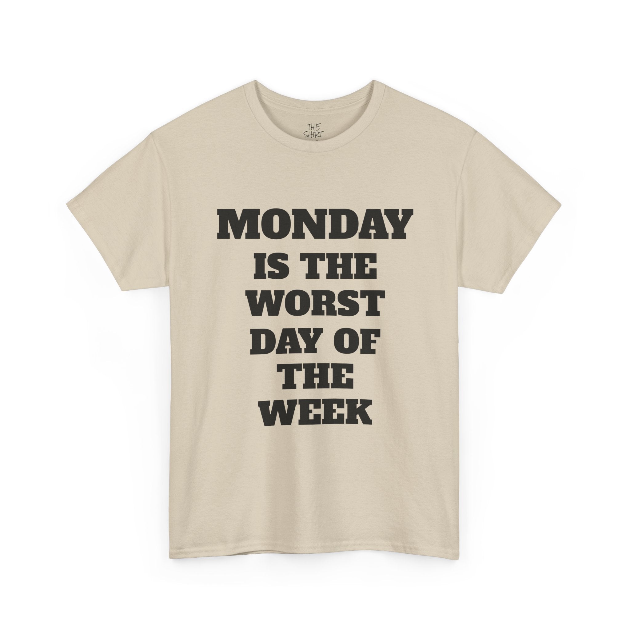 Monday Blues Unisex Cotton Tee, Funny T-Shirt for Adults, Weekend Vibes, Gift for Friends, Casual Wear, Humor Tee - THE SHIRT SHACK