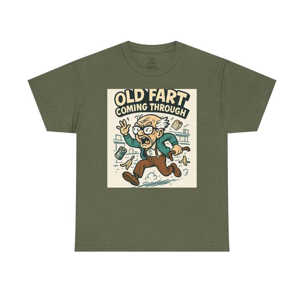 Funny Humor T-Shirt, Gift for Dad, Birthday Tee, Old Fart Graphic, Casual Everyday Wear, Perfect for Holidays - THE SHIRT SHACK