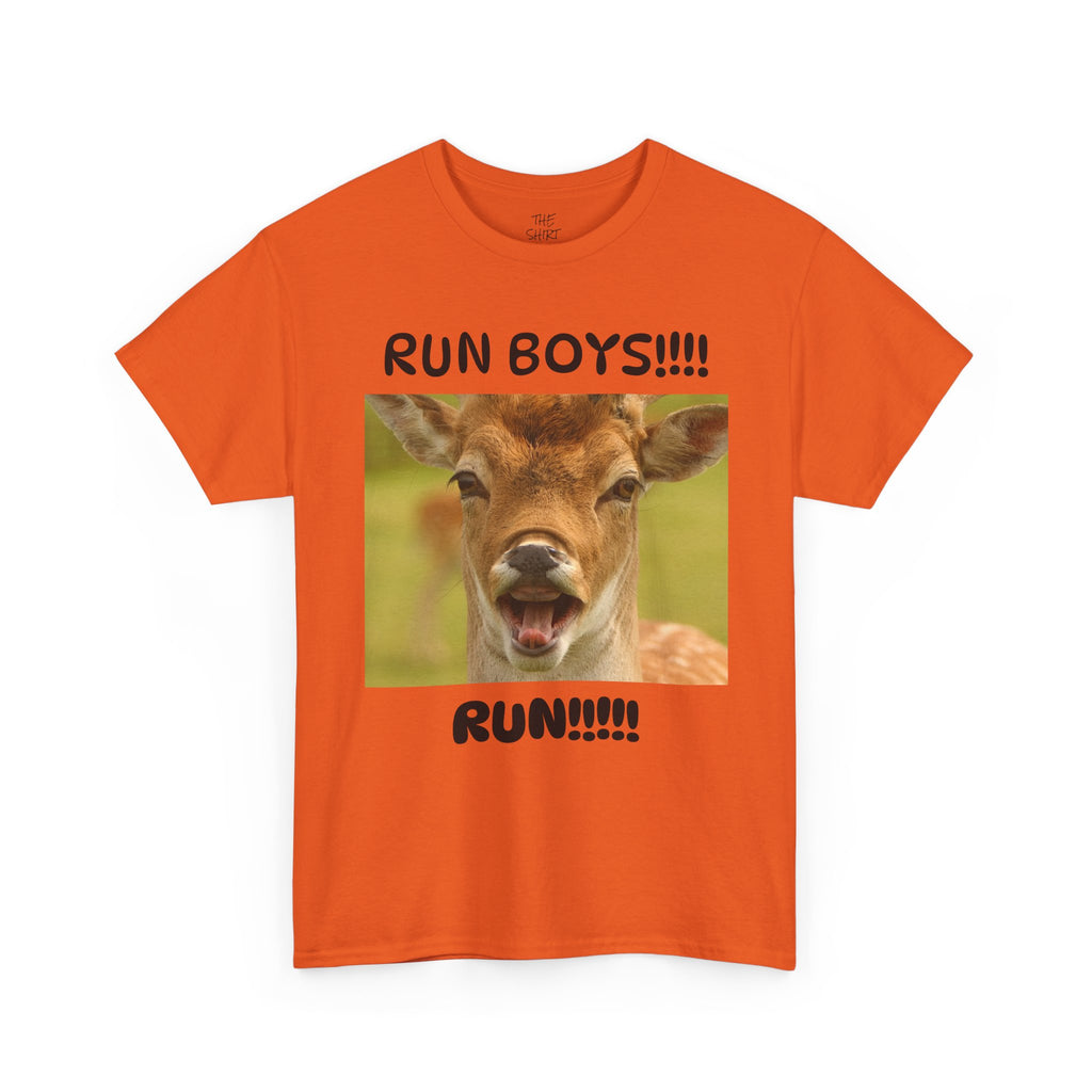 Deer Yelling Funny Tee - THE SHIRT SHACK