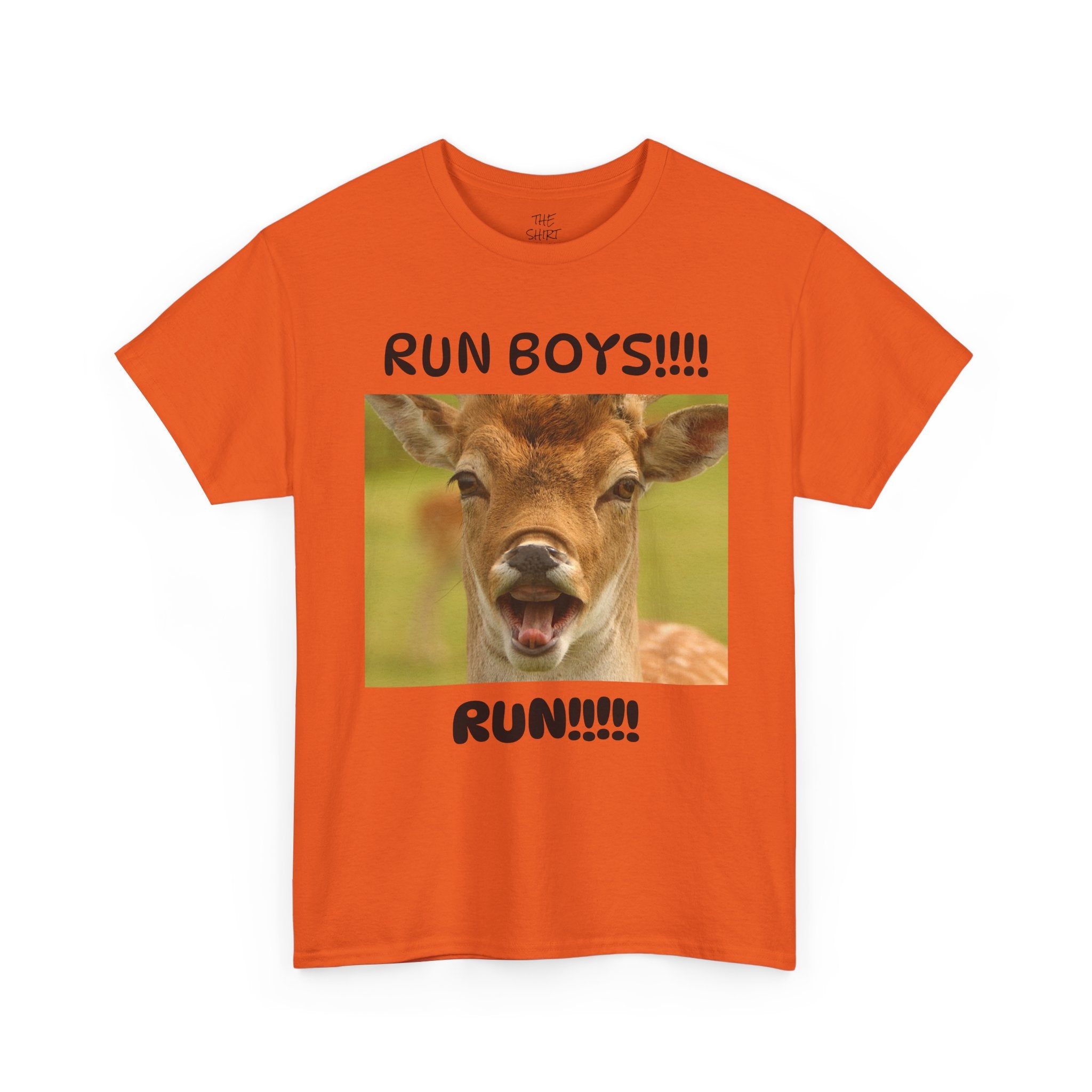 Deer Yelling Funny Tee - THE SHIRT SHACK