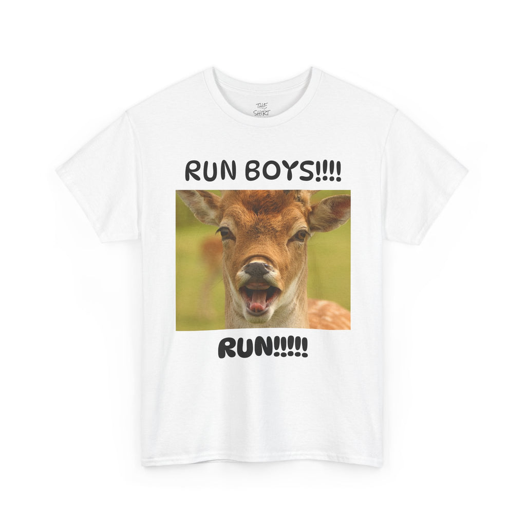 Deer Yelling Funny Tee - THE SHIRT SHACK